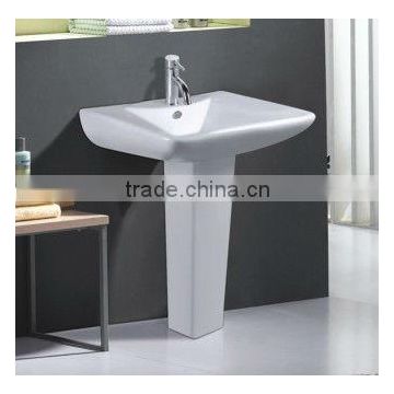 European standard square ceramics wash basin big size DW444