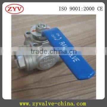 Hoting Selling Three-way Ball Valve With Direct Mounting Pad photo-5