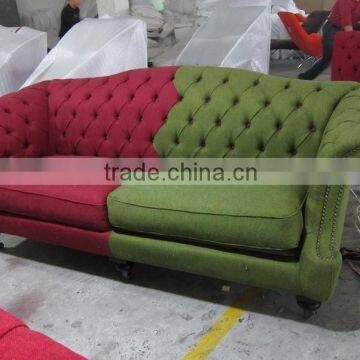 Elegant Design Country Style Fabric Sofa Furniture photo-2