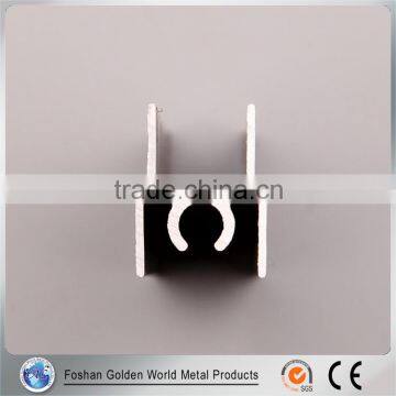 High Hardness Bedroom Aluminium Wardrobe Door Profile