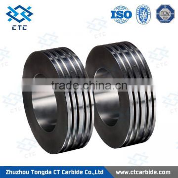 High Quality tungsten carbide set of rolls with kari profile din 488 standard