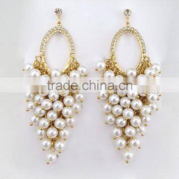 Europe styles party full pearl earring