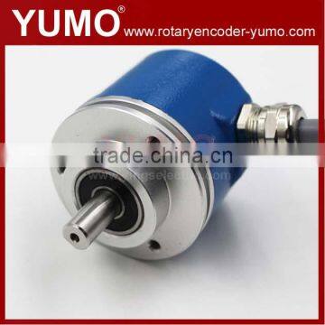 YUMO ASC5810G58mm 10mm 10 bit SSI 5V 24V IP56 Custom made SSI encoder manufacturers absolute rotary encoder