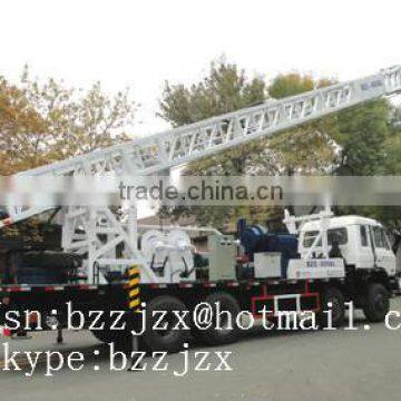 Famous drilling rig! 600m truck mounted water well drilling rig