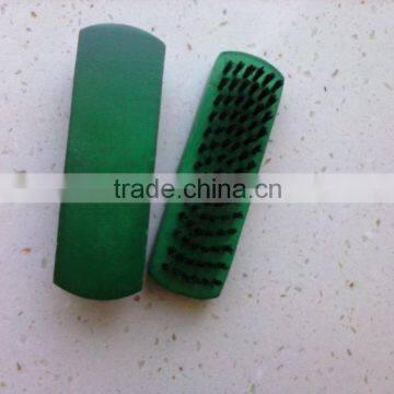 Wholesale Green Color Maple Wooden Made Shoes Brush photo-2