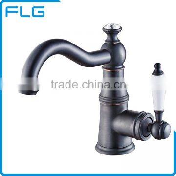 FLG100022 Single Hole Thermostatic Orb Bathroom Sink Faucet