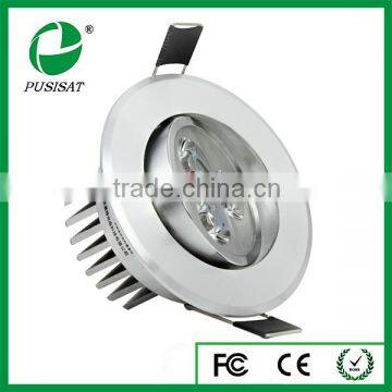 hight quality products adjustable angle 3W high power led shop ceiling light