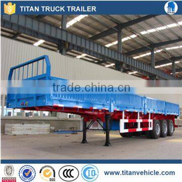 Heavy Duty 4 Axle 3 Axle 20ft 40ft Container Flatbed Semi Trailers for Sale photo-4