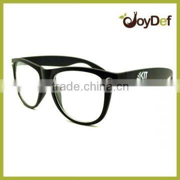 China wholesale clear lenses black frame sunglasses