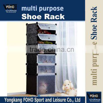 AL1510-6 Multifunctional plastic home shoe rack organizers