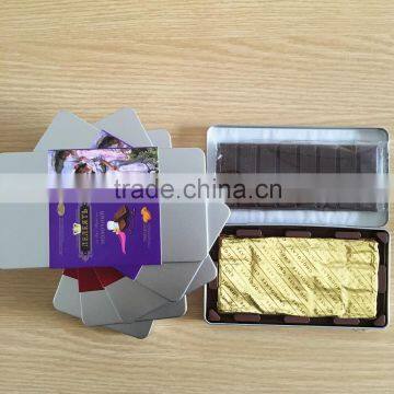 Black Dark Bar Chocolate / 100g Chocolate Bar photo-6