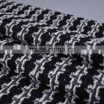 High Quality Lycra Dress Knit Fabric Jacquard Stretch Cotton Rayon Polyester Fabric