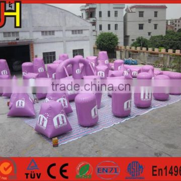 OEM ODM Factory 52 PCS Inflatable Paintball Bunkers Field For Sale