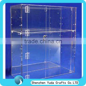 acrylic locking cabinet dipslay with mirror back mirrored jewelry cabinet acrylic lockable mirror display cabinet