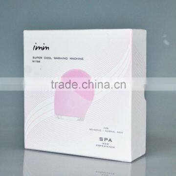 BP-sk1068 Vibrating Sonic Facial Cleansing Brush Food Silicone Material photo-2