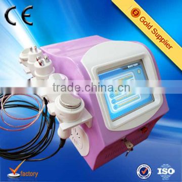 New portable 5 in 1 fda approved slimming withrf vacuum cavitation