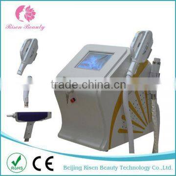 Multifunctional 5 in 1 Beauty Machine ND YAG Laser SHR Elight IPL RF Laser