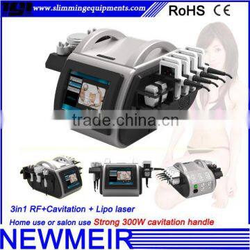 Rf And Cavitation Slimming Machine Newmeir Cavitation RF/lipo Laser/ultrasonic Cavitation Rf Slimming/portable Cavitation Machine Skin Tightening