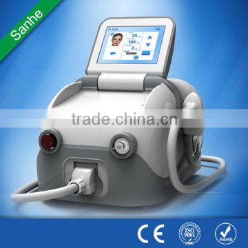 Protable 10 bar high quality face hair removal 808nm diode laser