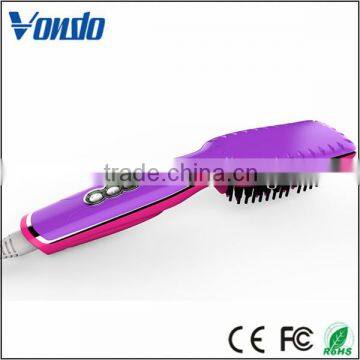 Beauty products hair brush straightener electric for hair salon equipment