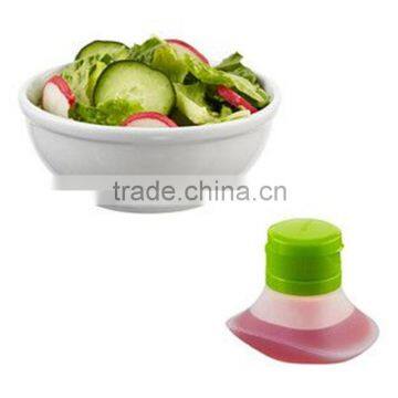 Container Storage Green Fresh Small Fruit Salad Silicone Kitchen Container photo-6