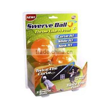 As Seen on TV Swerve Ball, Set of 3hot sales outdoor toys high quality swerve ball tv fashion kids toy