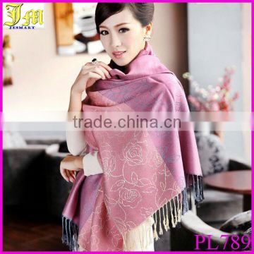 Wholesale 2014 New Women Ladies Cotton Scarves Ethnic Bohemian Lengthened Large Autumn winter shawl Pashmina scarf