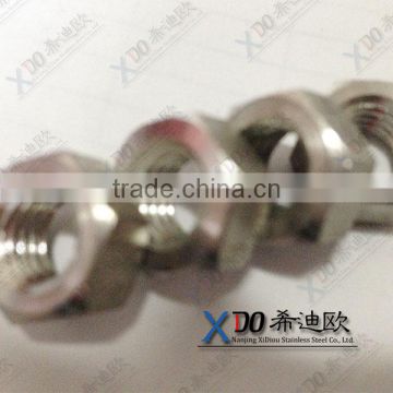 Duplex F55. F51. F53 .F60 high strength stainless steel hex nuts