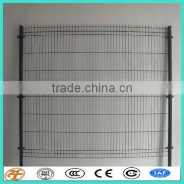 factory supply PVC coated 3v folded welded wire mesh fencing