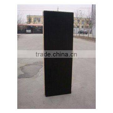 high efficiency and corrugated cellulose black coating cooling pad