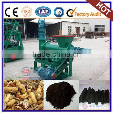 Latest Technology Peanut Shell Charcoal Rod Moulding Machine