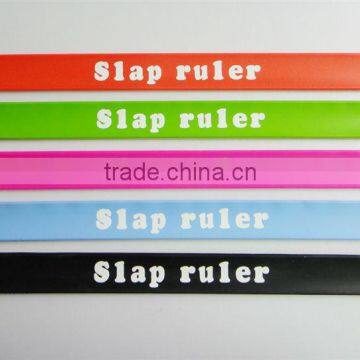 Bright Color Silicone Reflective Slap Bracelets