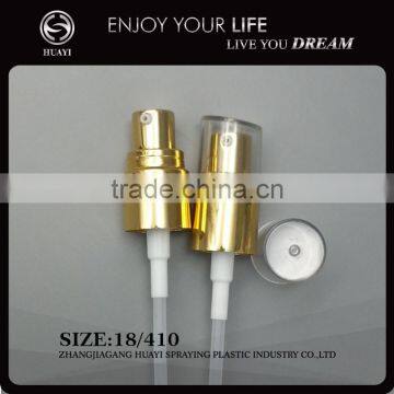 18mm hot sale metal lotion pump dispenser