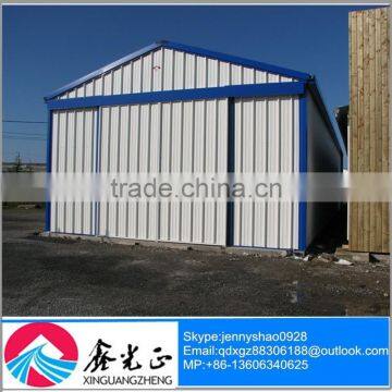 Portable light steel structure garage / carports made in China