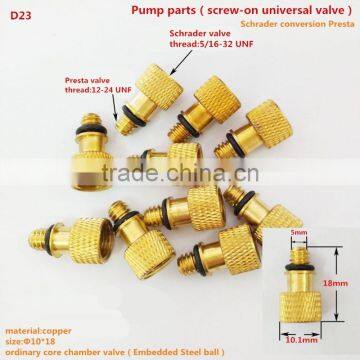 2016 Hot Sale Schrader Valve ,presta Valve Dunlop Valve for Bicycle ,bicycle Pump Parts , Air Pump