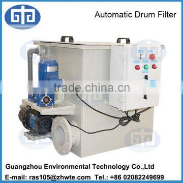 316L Stainless Steel Saltwater Aquaculture Drum Filter