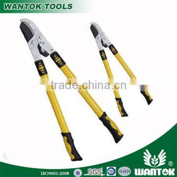 Heavy Duty Yellow Anvil Ratchet Loppers