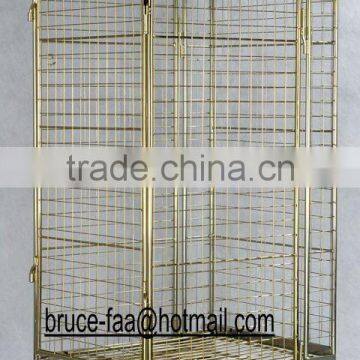 security mesh trolley/galvanized roll container