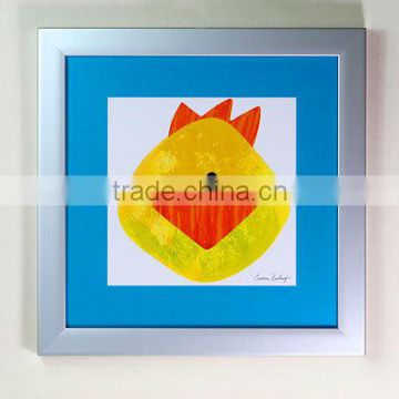 animals decoration painting with frame