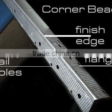 China construction aluminum drywall corner bead material