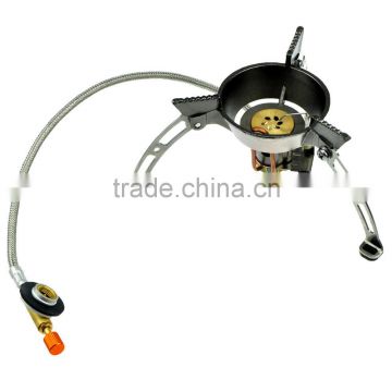 2015 Hot Sale Outdoor Picnic Butane Gas Camping Stove Windproof Energy Saving Propane Burner