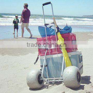 folding beach cart trolley