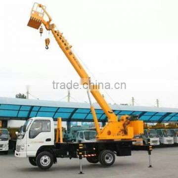 3-8Tons Truck Crane with Platform