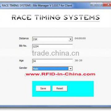 race timing software be used in racing events