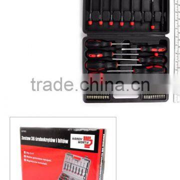 36pcs screwdriver set in case box