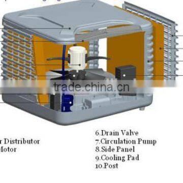 Workshop Industrial Air Conditioner Unit Evaporative Air Cooler With High Quality photo-2