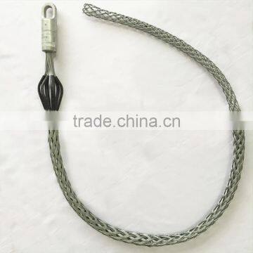 Galvanized Steel Cable Pulling Grip Wire Mesh Sock