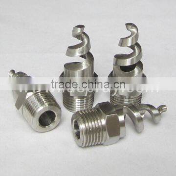 Stainless Steel Water Spiral or Corkscrew or Pigtail or Helix Spray Nozzles photo-3