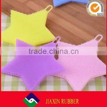 Hot Sale Kitchen Tool Fruits Vegetables Scrubber Brush Protect Cleaning Brushes Silicone Scrub Brushes photo-6