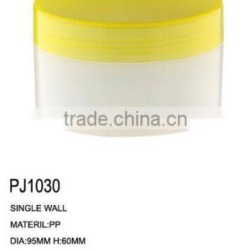 300ml Large Single Wall Translucent Plastic Jar